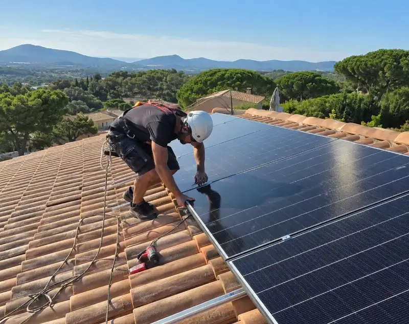 Installateur panneaux solaires Villariès — pose photovoltaïque sur toiture